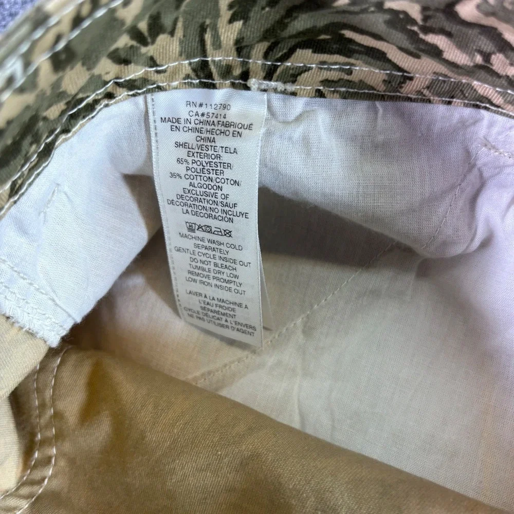 True Religion Cargo Pants Mens 38 Green Abstract Camo Swirl 701122 NWT